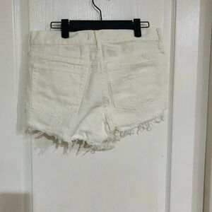 Brand New Free People Love Good Vibrations Spring White Shorts For Women Size 27